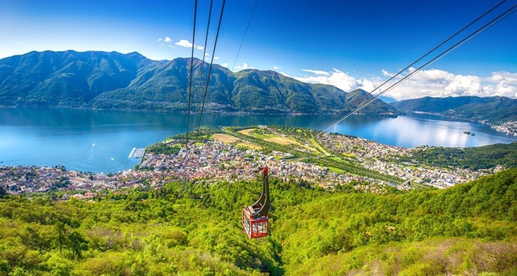 Luftseilbahn Cardada und Sessellift Cimetta