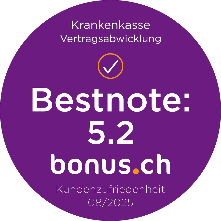 Bonus Bestnote CONCORDIA bei Kundenzufriedenheit